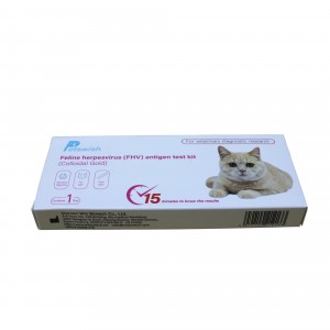 Feline Herpesvirus FHV antigen test Colloidal Gold