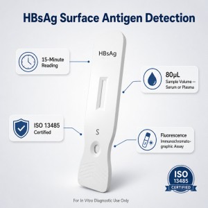 Hepatitis B surface Antigen Hbsag Rapid test Machine Use