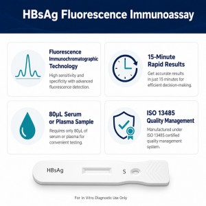 Hepatitis B surface Antigen Hbsag Rapid test Machine Use