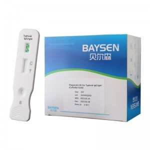 Qualitative Blood Typhoid IgG/IgM Rapid test